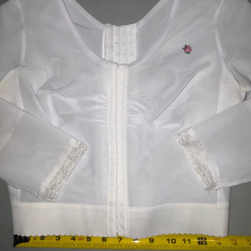 Design Veronique XL #BB939 Post Surgery Compression Surgical Garment Bolero EUC
